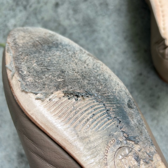 Poppy Barley Taupe On the Go Ballet flats, size 7 - Picture 13 of 14